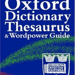 Colour Oxford Dictionary Thesaurus & Worldpower Guide