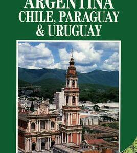 World Travel Map Argentina Chile Paraguay & Uruguay