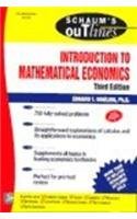 Schaums Outlines Introduction To Mathematical Economics