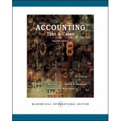 Accounting Text And Cases 12ed