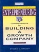 Enterpreneuring 10 Commandments