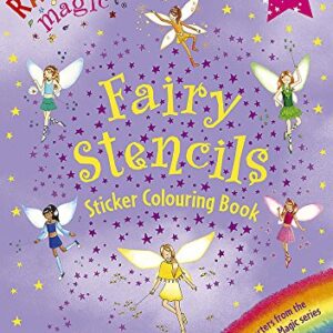 Rainbow Magic Fairy Stencils Sticker Colouring Boo K