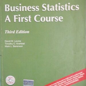 Business Statistics A First Course