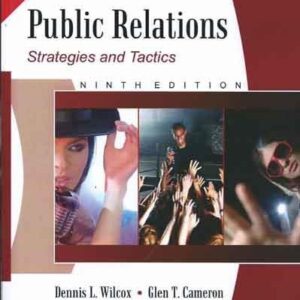 Public Relations Strategies And Tactics