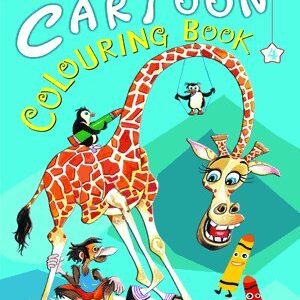 Super Jumbo Cartoon Colouring Book