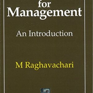 Mathematics For Management An Introduction