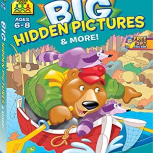 GIANT HIDDEN PICTURES AND MORE AGES 6-8