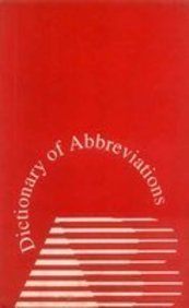 Dictionary Of Abbreviations