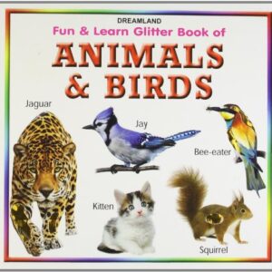 Fun & Learn Glitter Book Of Animals & Birds