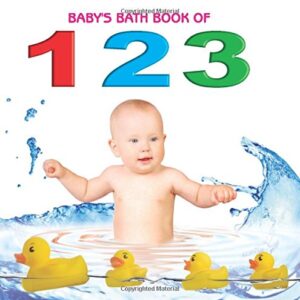 Babys Bath Book Of 1 2 3