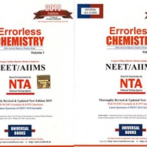 ERRORLESS CHEMISTRY VOL 1 and 2