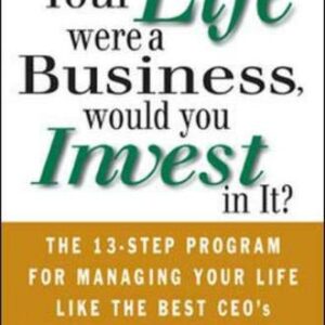 If Your Life Were A Business Would You Invest In I