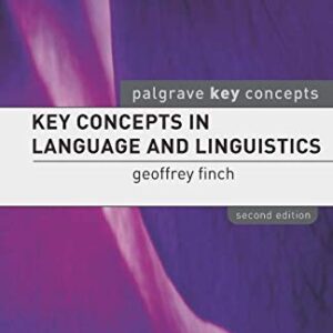 Key Concepts In Language And Linguistics