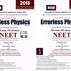 ERRORLESS PHYSICS VOL 1 AND 2
