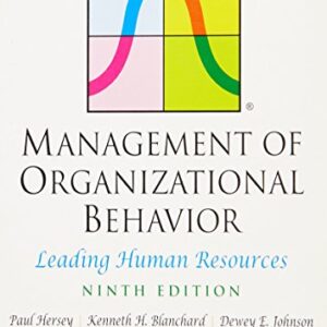Management Of Organizational Behavior 9/e