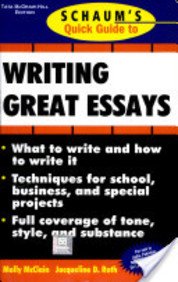 Writing Great Essays (schaums Outline Series)