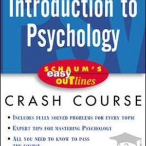 Introduction To Psychology Schaums Easy Outlines