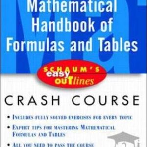 Mathematical Handbook Of Formulas And Tables