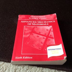 Advanced Mechanics Of Materials