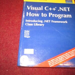 Visual C++ .net How To Program