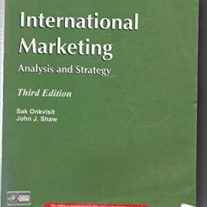 International Marketing Analysis And Strategy