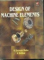 Design Of Machine Elements
