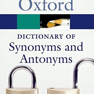 Oxford Dictionary Of Synonyms And Antonyms
