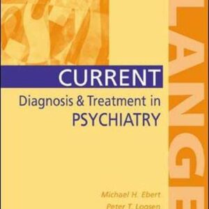Current Diagnosis And Treatment In Psychiatry