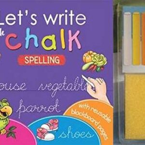 LETS WRITE WITH CHALK THE SPELLING