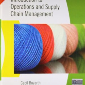 Introduction To Operations And Supply Chain Management