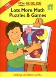 Viva Early Skill Books Lots More Math Puzzles & Games 3
