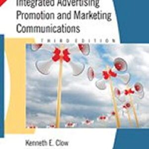Intergrated Advertising Promotion And Marketing Communications
