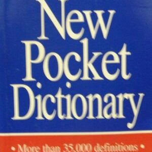 Websters New Pocket Dictionary